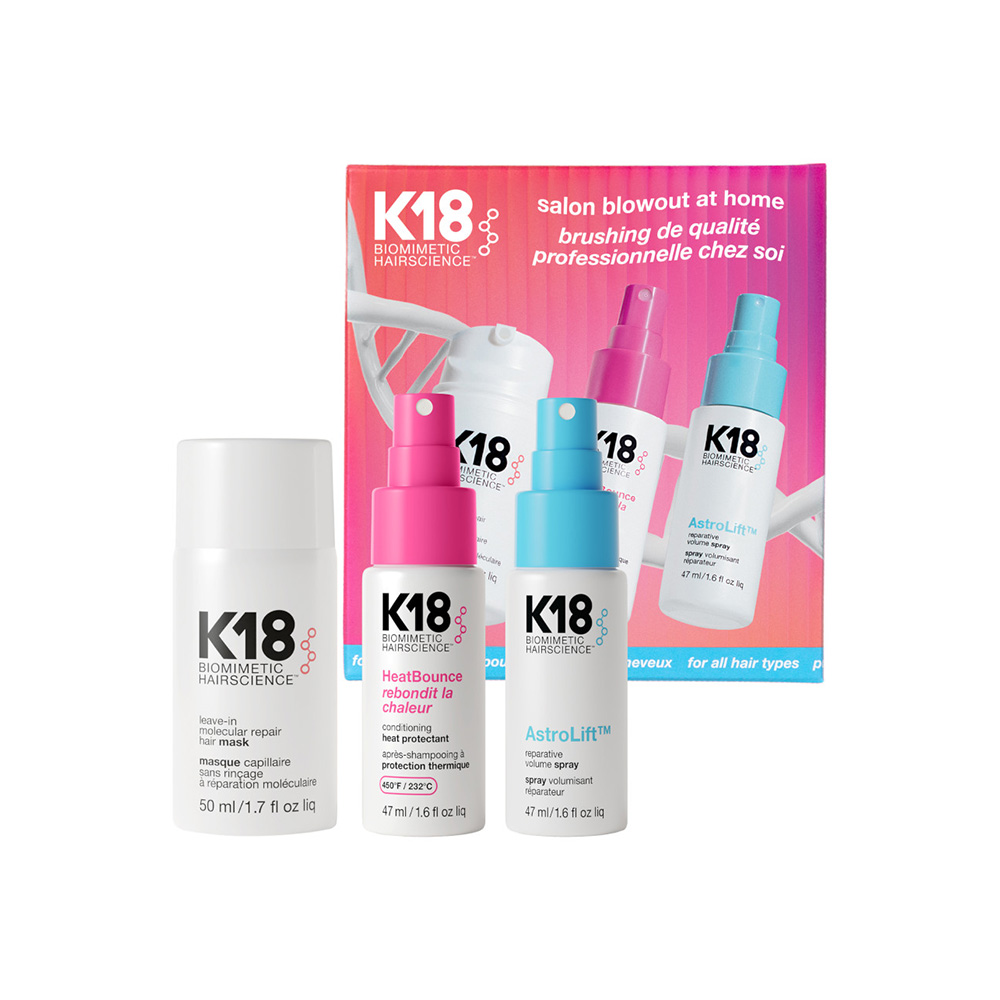 K18 SAL&Oacute;N BLOWOUT AT HOME KIT (SET REPARADOR & PROTECTOR DE CABELLO)